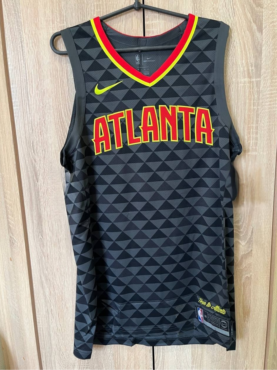 AUTHENTIC Atlanta Hawks 2017 2018 icon (48/L) Nike jersey