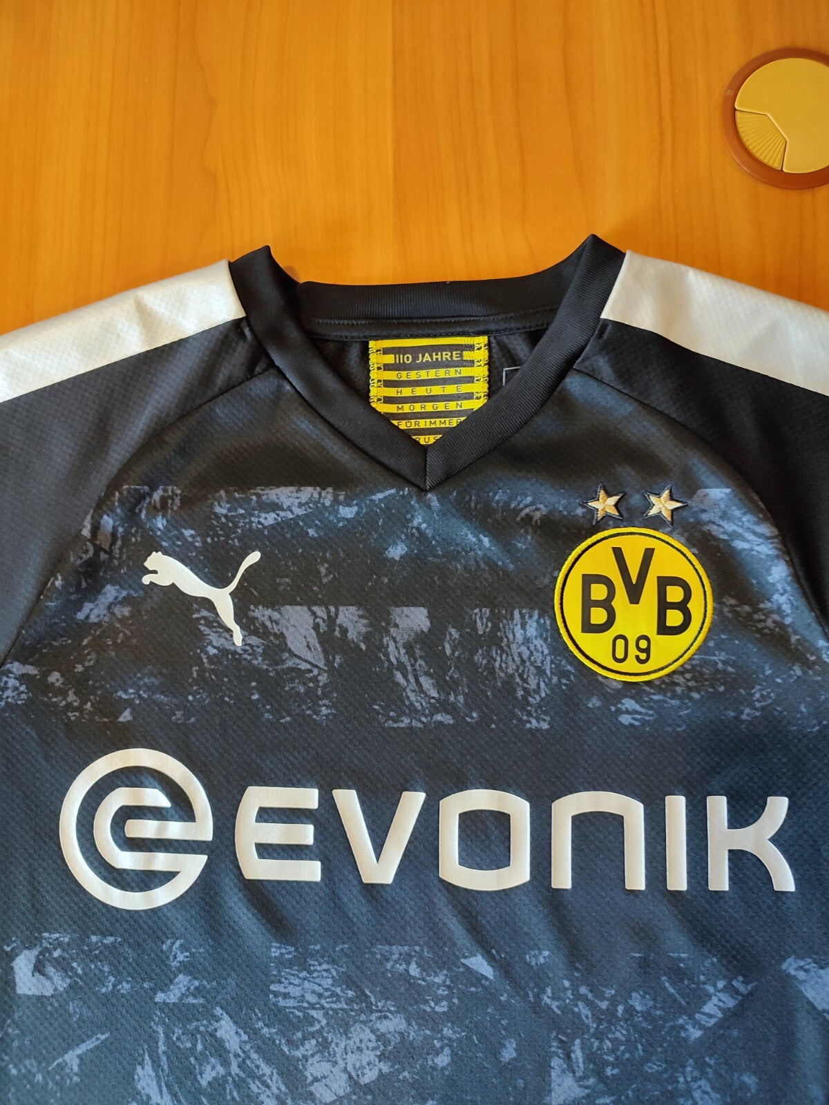 Borussia Dortmund 2019 2020 away Sz S BVB Puma jersey shirt soccer football kit