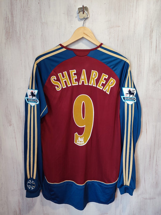 Newcastle United 2006 2007 away Size M Adidas football shirt jersey kit Shearer