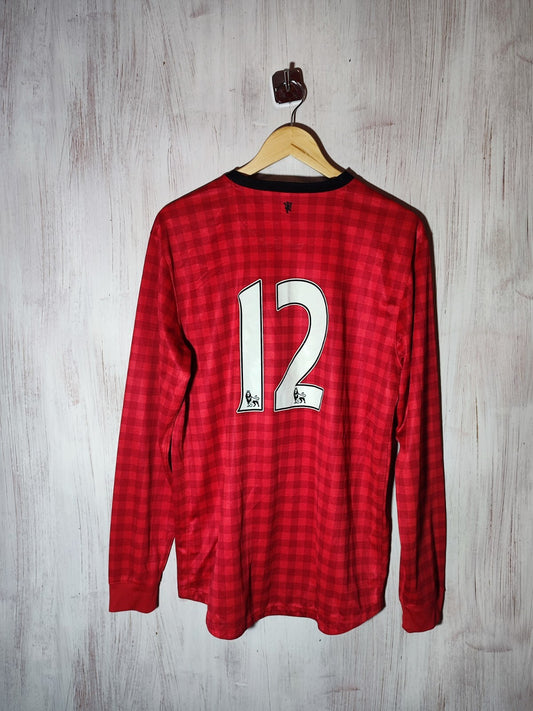 Manchester United 2012 2013 home Sz L Nike shirt jersey soccer football kit L/S