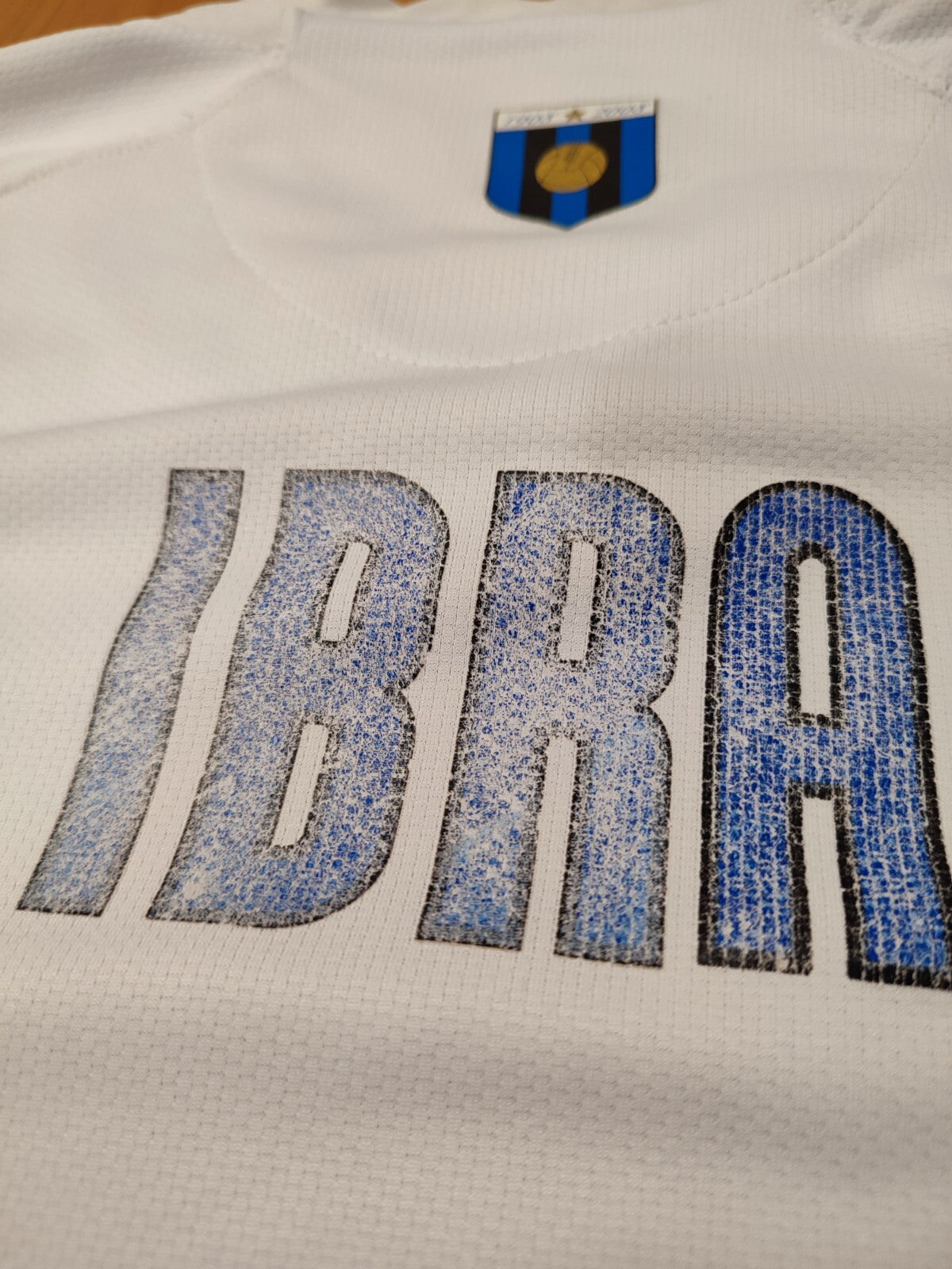 Inter Milan 2007 2008 away Sz L shirt jersey soccer football kit tee Ibrahimovic
