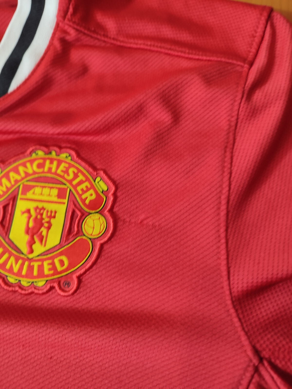 Manchester United 2011 2012 home Sz M shirt jersey football soccer maillot L/S
