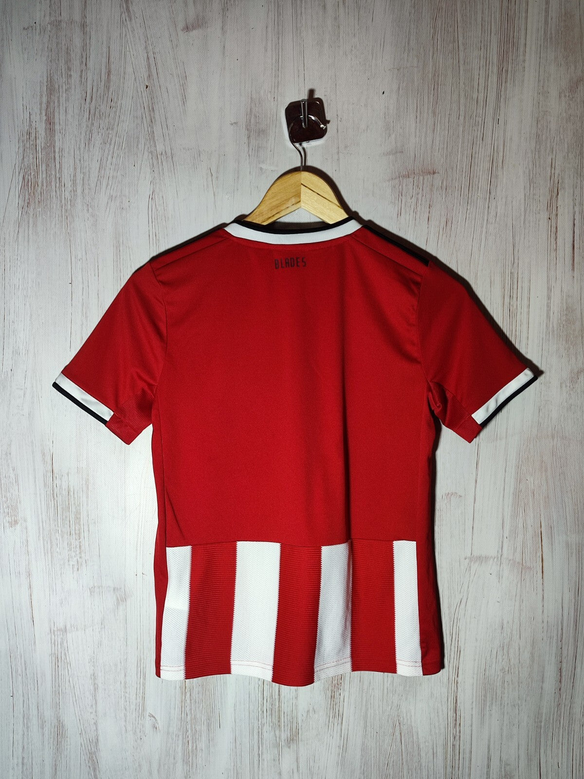 Kids 11-12y Sheffield United 2019 2020 home Sz M Adidas shirt jersey soccer kit