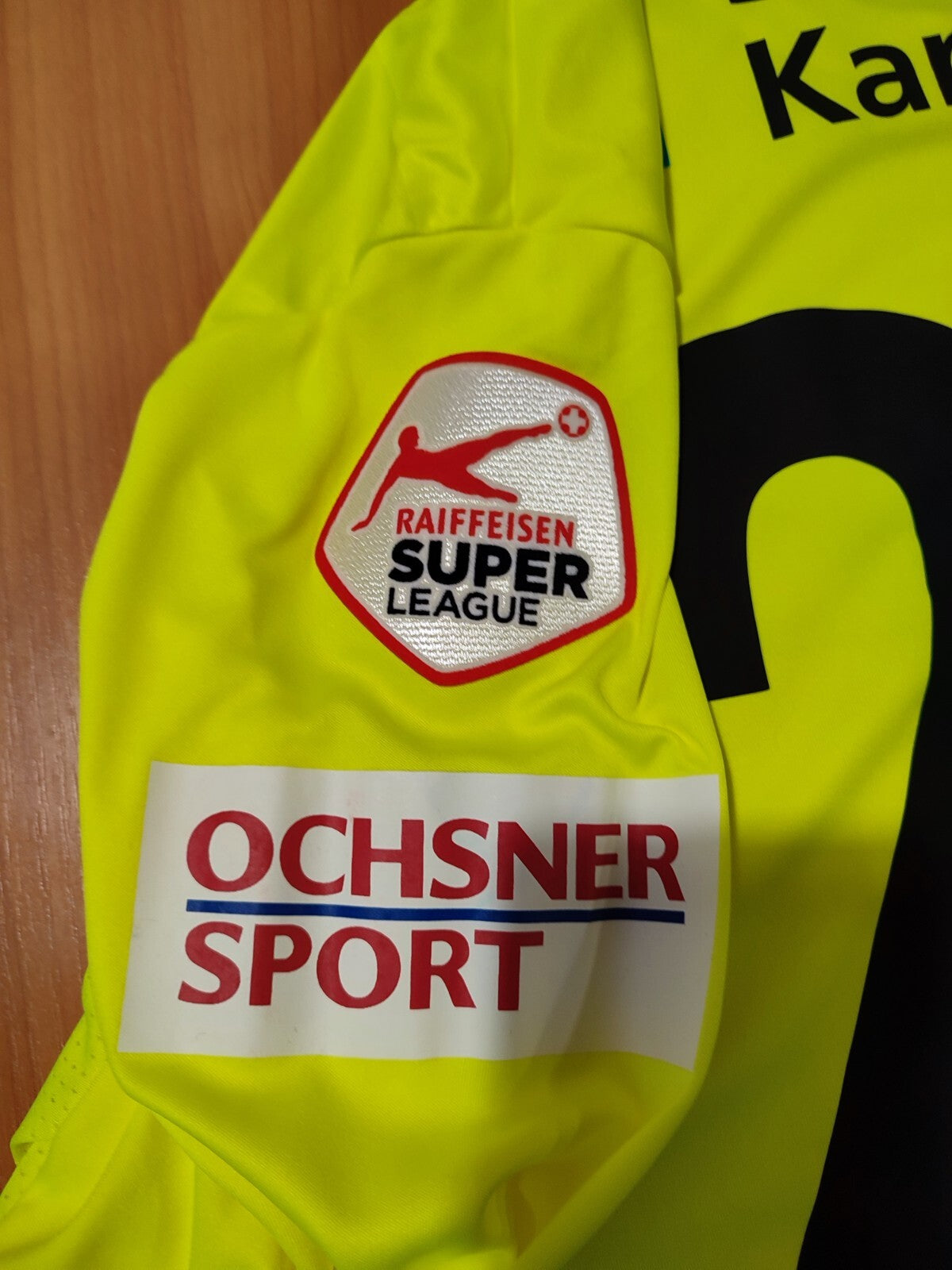 FC Luzern 2020 2021 goalkeeper Sz L Craft jersey shirt soccer football GK Jacot