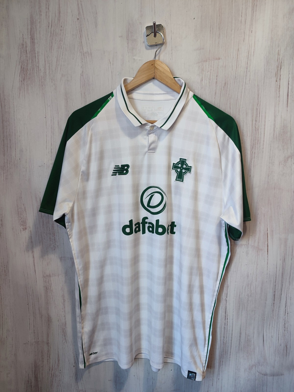 FC Celtic 2018 2019 away Size XL football shirt soccer jersey maillot kit tee NB