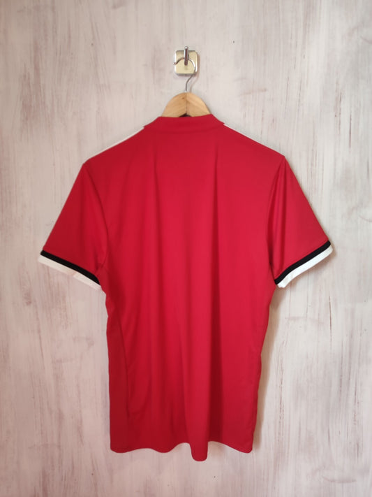 Manchester United 2017 2018 home Size M Adidas soccer shirt jersey football kit