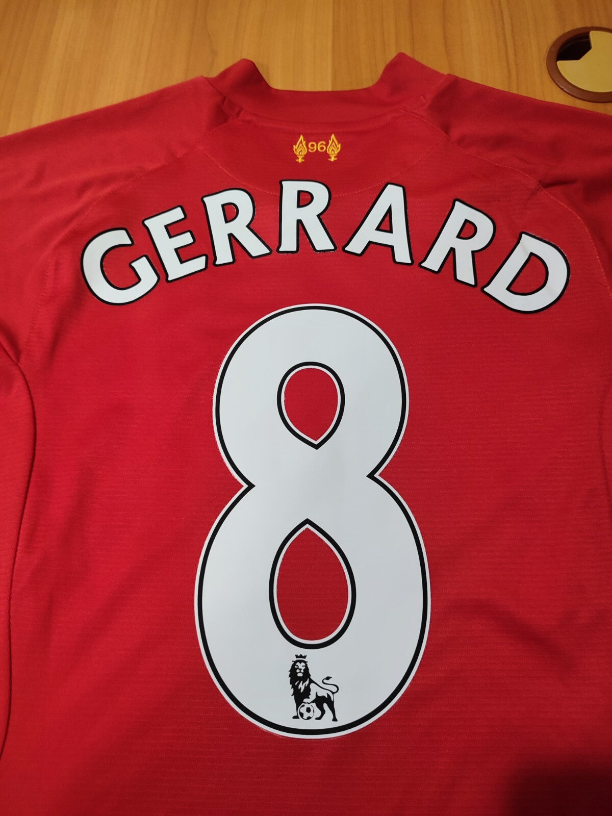 FC Liverpool 2013 2014 home Size S shirt soccer football jersey kit tee Gerrard