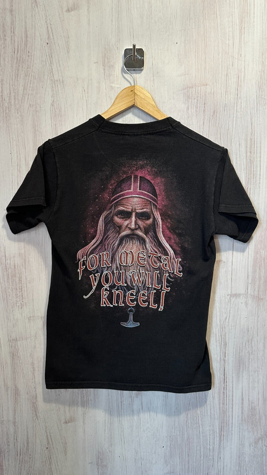 Ensiferum - For metal you will kneel Size S tee t-shirt Fruit of the Loom Small