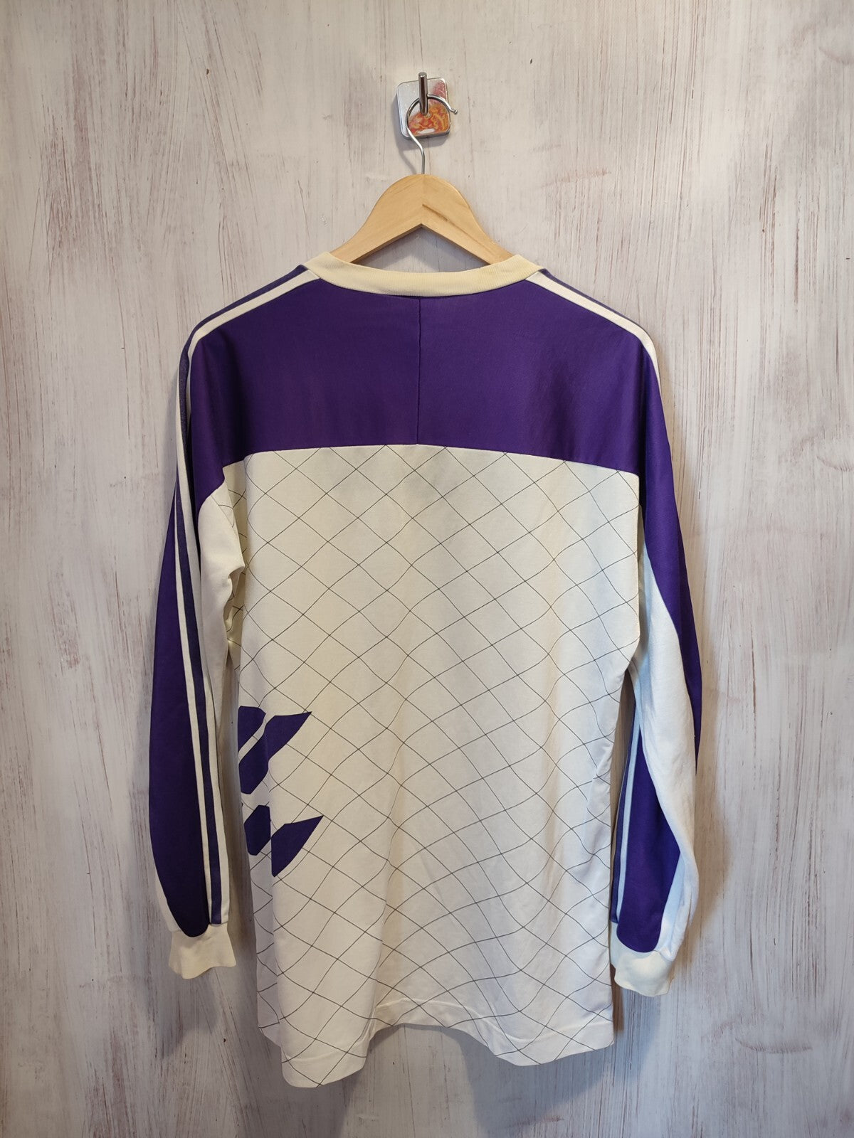Adidas template 1980's 1990's Size L shirt kit jersey soccer football 80's 90's
