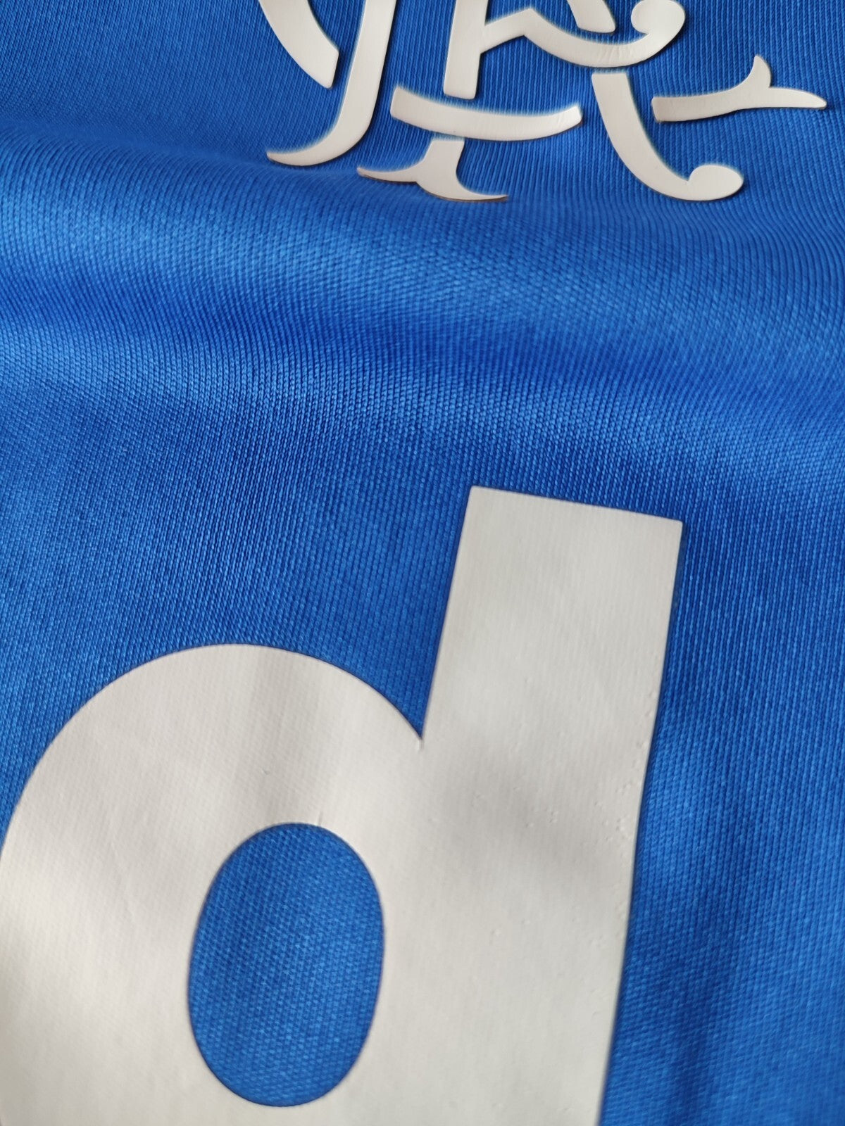 Glasgow Rangers 2018 2019 home Sz S Hummel football shirt jersey soccer kit tee
