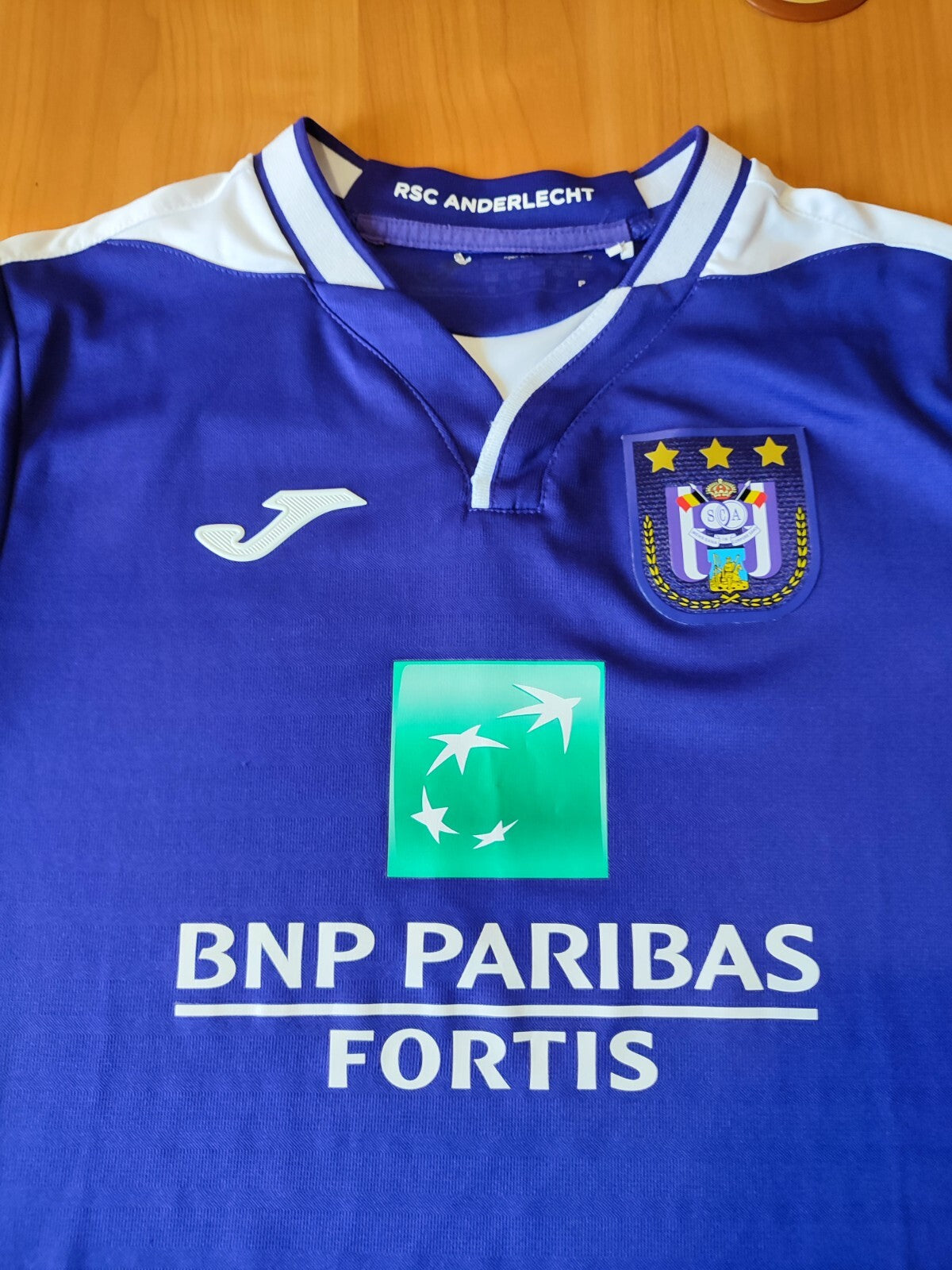 RSC Anderlecht 2019 2020 home Sz S Joma soccer shirt jersey football kit trikot