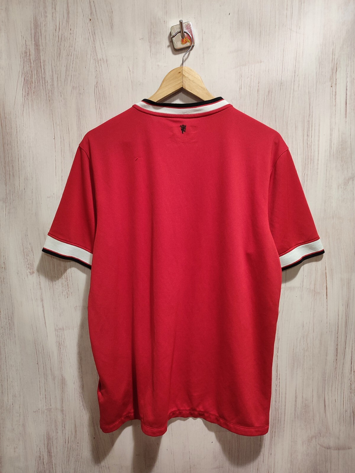 Manchester United 2014 2015 home Sz L Nike soccer shirt jersey football kit tee