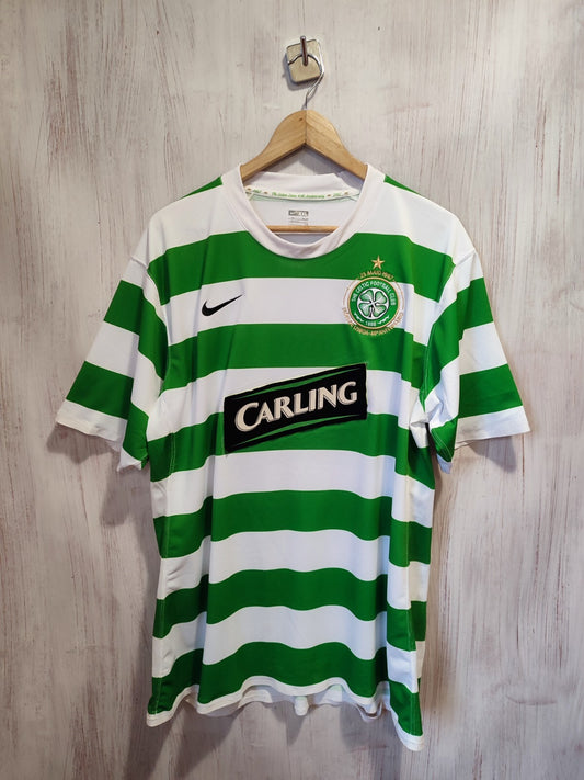 AUTHENTIC Celtic 2007 2008 home Size 2XL PLAYER ISSUE football shirt jersey XXL