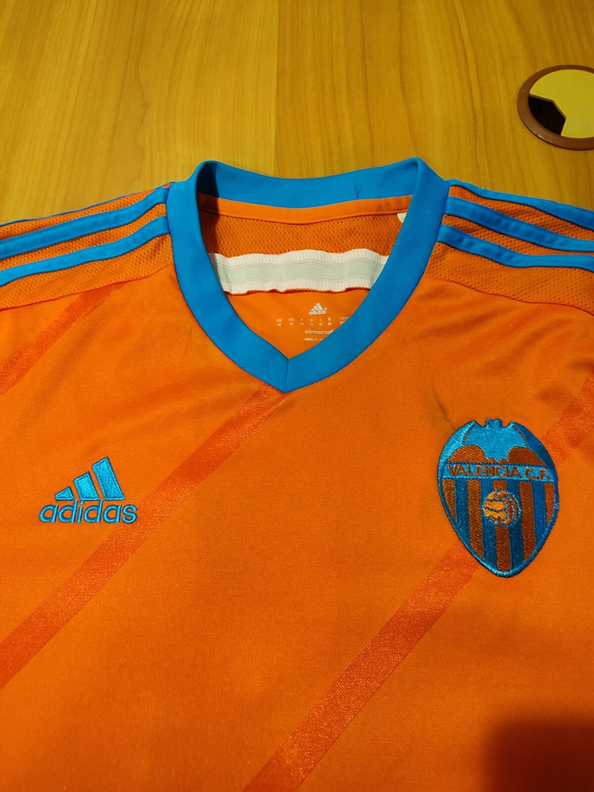 Valencia CF 2014 2015 away 2015 2016 third Size M football kit 3rd Paco Alcacer