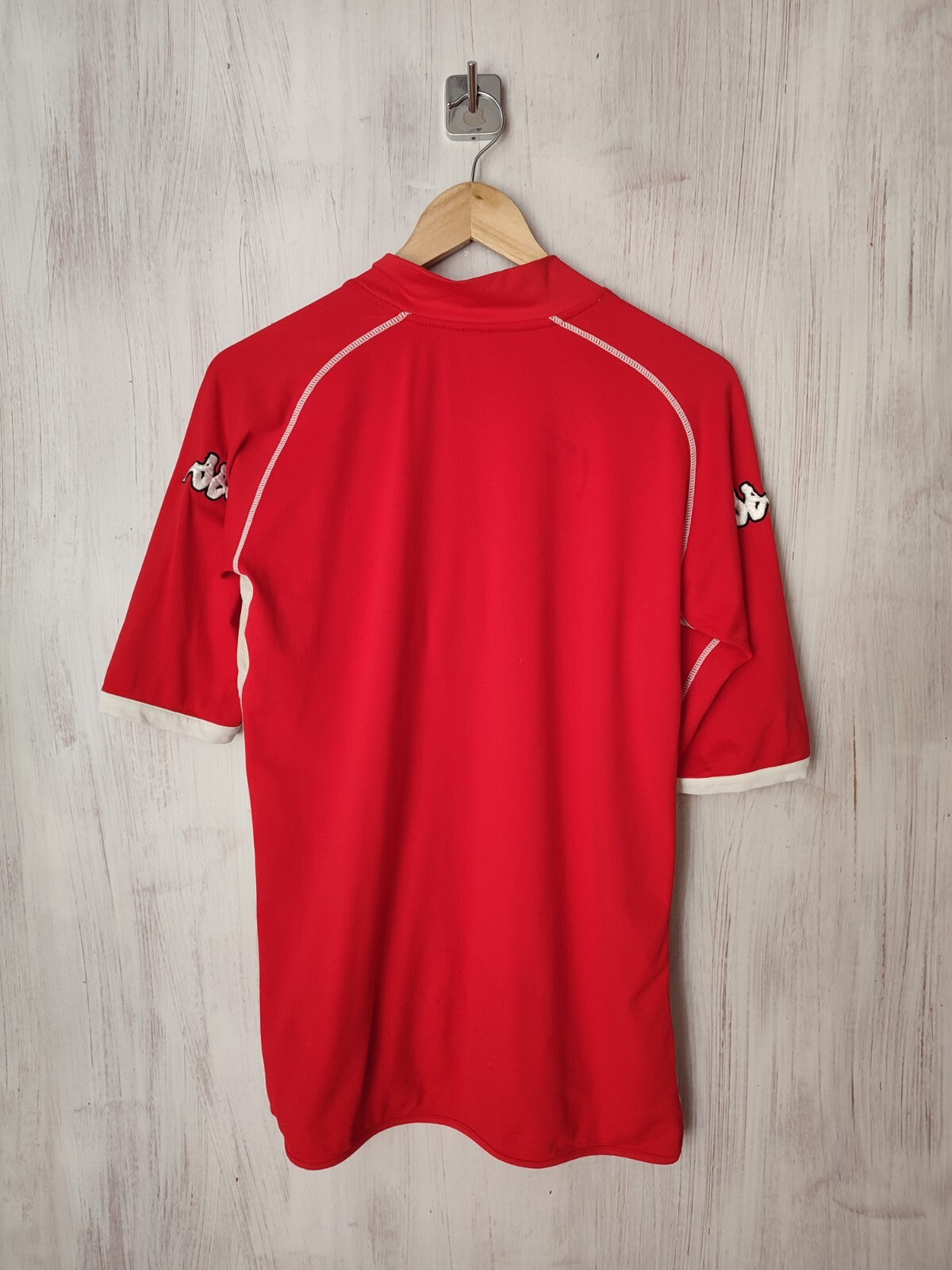 Wales 2002 2003 2004 home Size L football shirt jersey soocer kit maillot Kappa