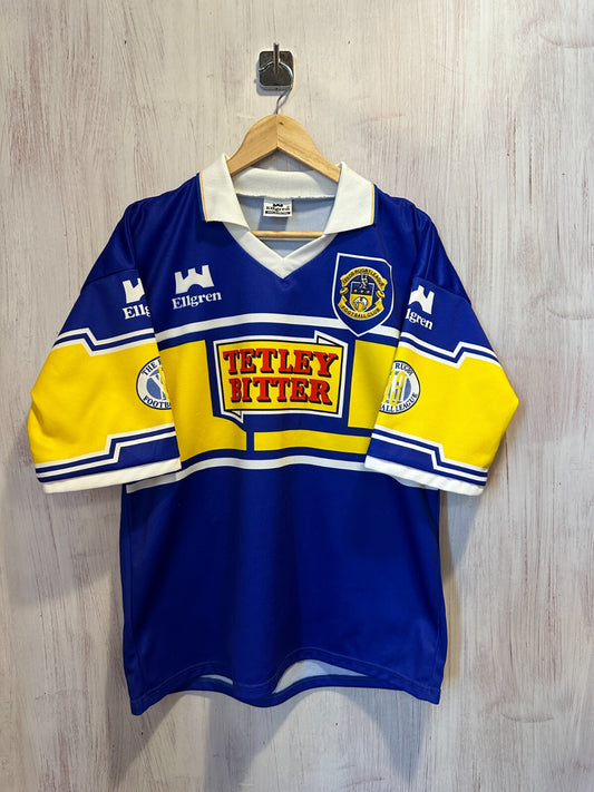 VINTAGE Leeds Rugby League 1994 1995 Size L home Ellgren shirt jersey kit rhinos