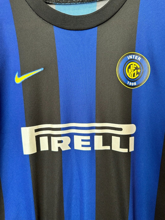 KIDSInter Milan 2003 2004 home Sz XL Nike Internazionale shirt jersey kit Youth