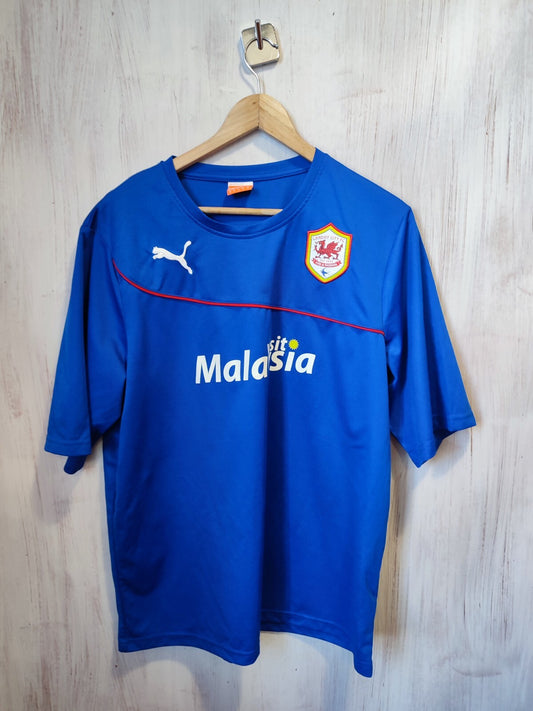 FC Cardiff City 2013 2014 away Size XL football shirt jersey soccer kit maillot