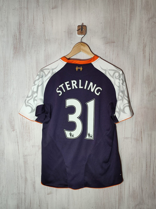 FC Liverpool 2012 2013 third Size S shirt jersey soccer kit Warrior 3rd Sterling