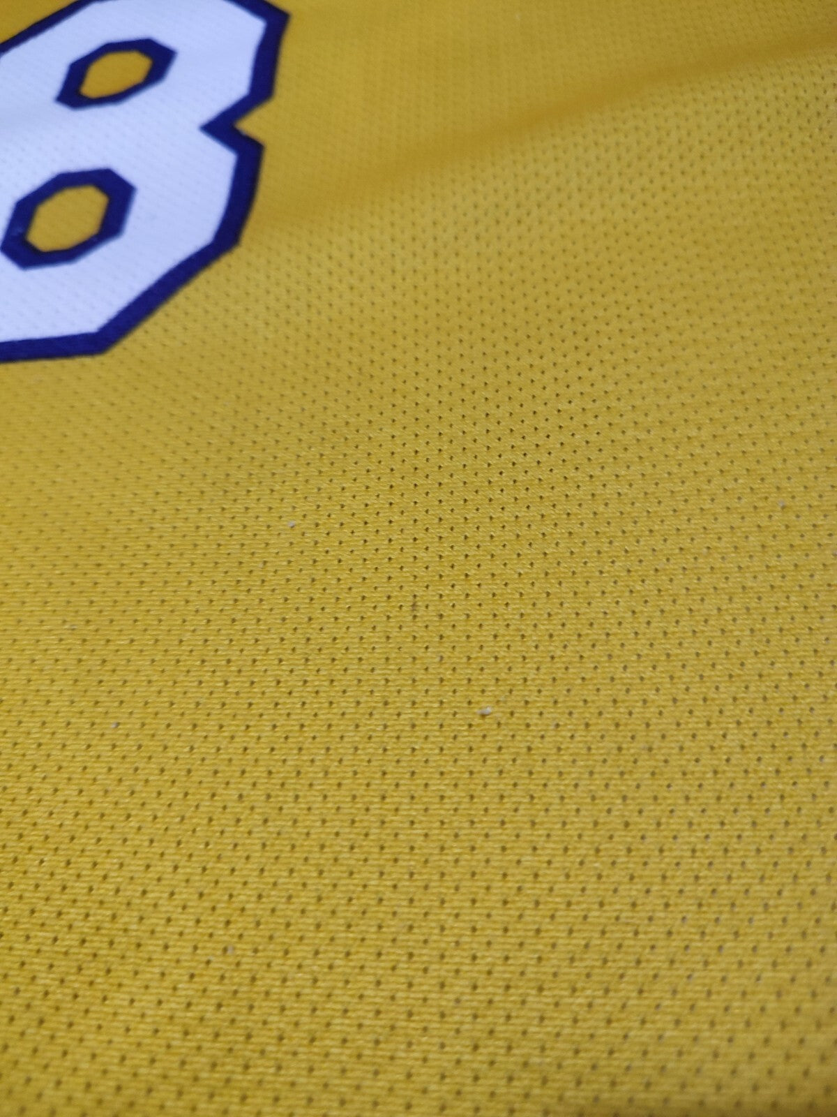 Los Angeles Lakers NBA #8 Bryant Sz XL Champion jersey shirt Basketball tee kit