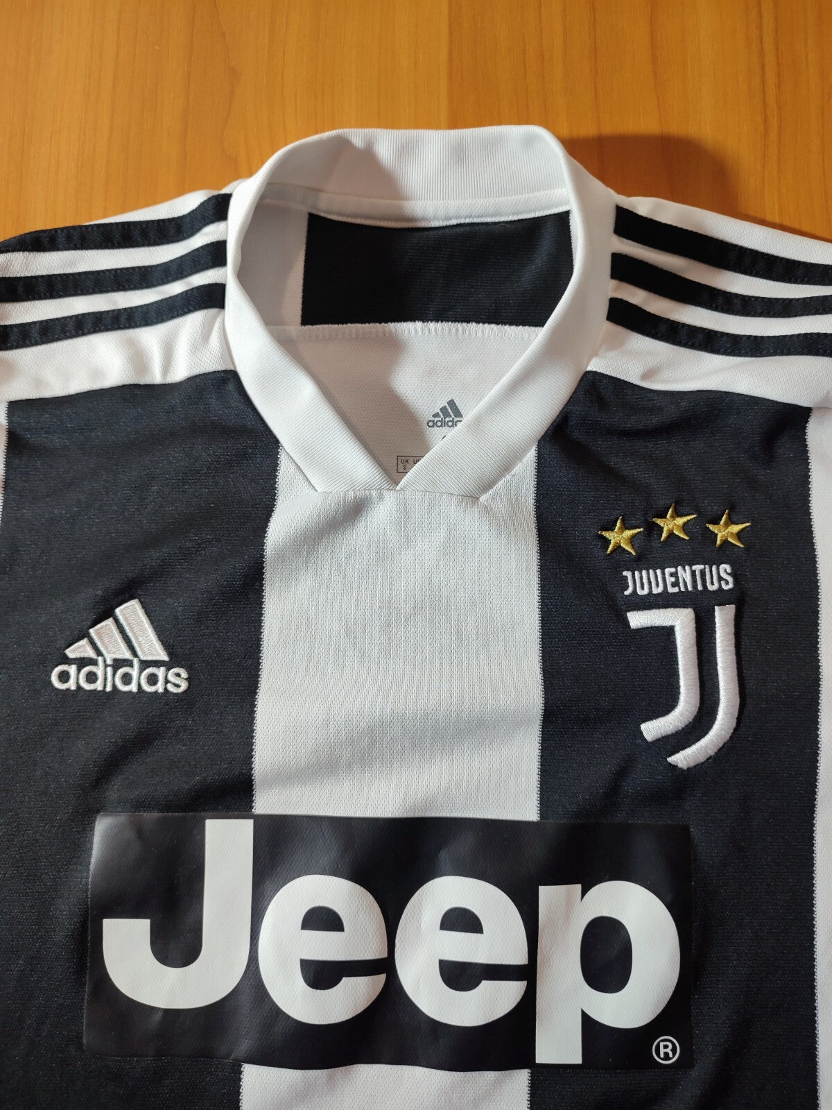 Juventus 2018 2019 home Sz S Adidas shirt jersey kit tee football soccer maillot