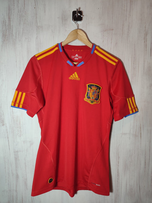 Spain national team 2010 2011 home Adidas Sz S soccer shirt jersey football kit