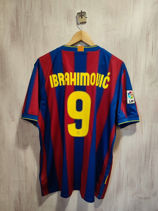 FC Barcelona 2009 2010 home Sz XL Nike shirt jersey soccer football Ibrahimovic