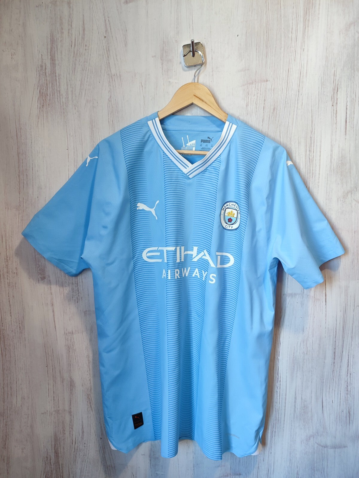 AUTHENTIC Manchester City 2023 2024 home Size 2XL kit shirt jersey football XXL