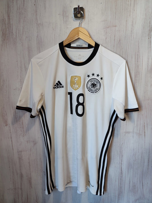 Deutschland 2015 2016 home Size S Germany shirt soccer jersey football kit Kroos