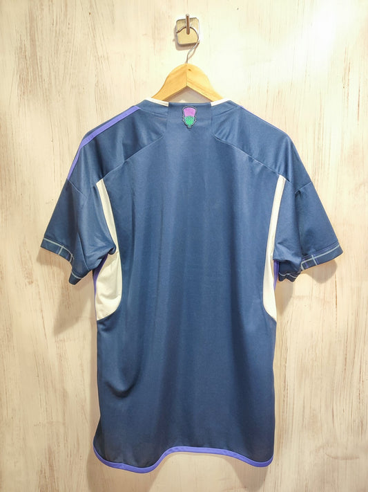 Scotland national team 2022 2023 home Sz L shirt jersey football soccer kit tee