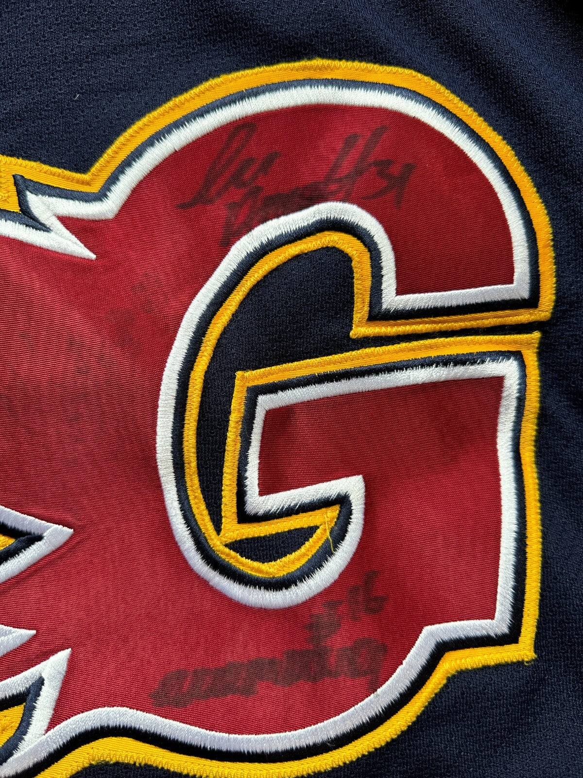 SIGNED Guildford Flames Size S ice hockey jersey shirt kit maillot trikot Small