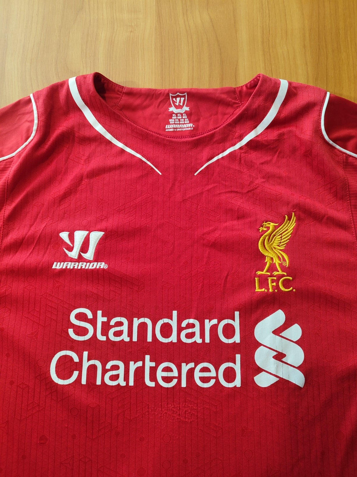 FC Liverpool 2015 2016 home Size XL shirt soccer jersey football maillot kit tee