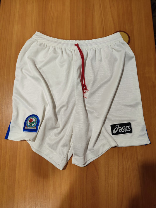 VINTAGE Blackburn Rovers FC 1994 1995 1996 home Size 30" soccer football shorts
