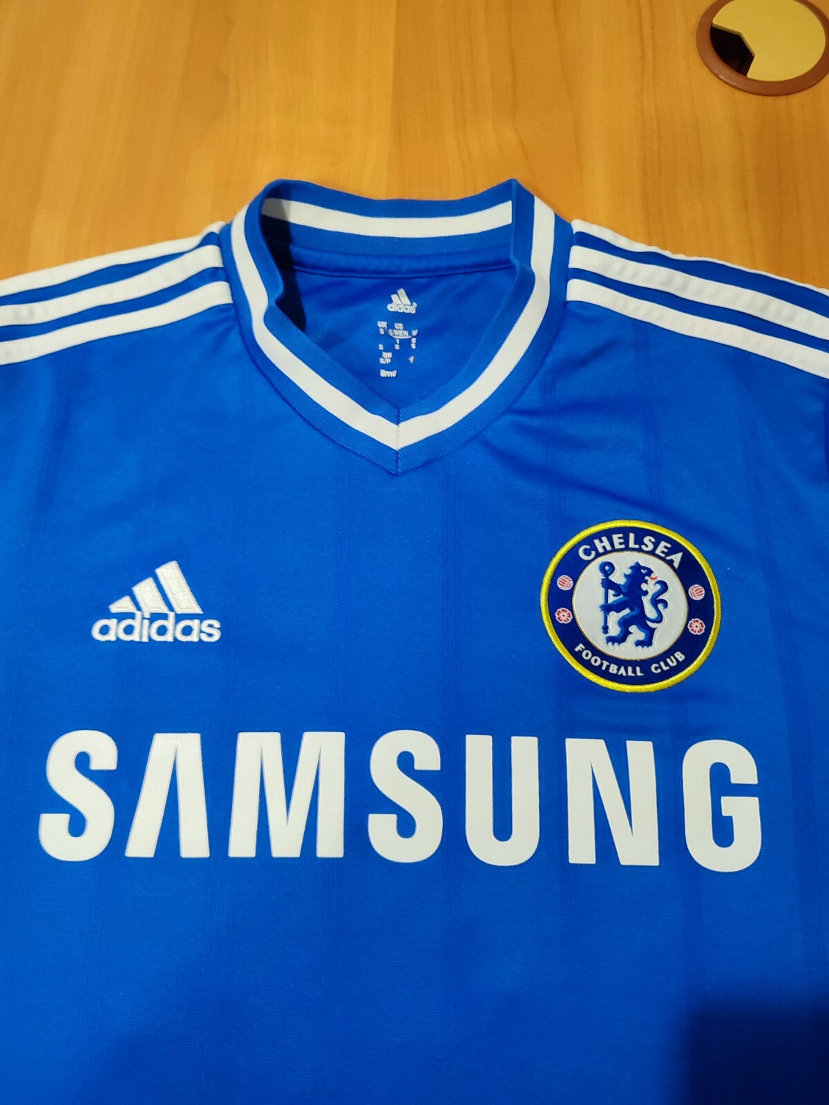 Chelsea London 2013 2014 home Size S Adidas shirt soccer jersey football kit tee