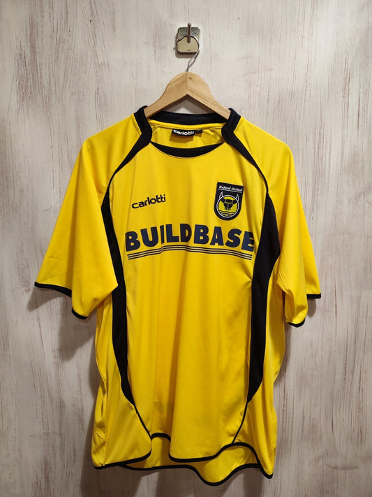 Oxford United 2008 2009 home Size L soccer shirt jersey football kit tee trikot