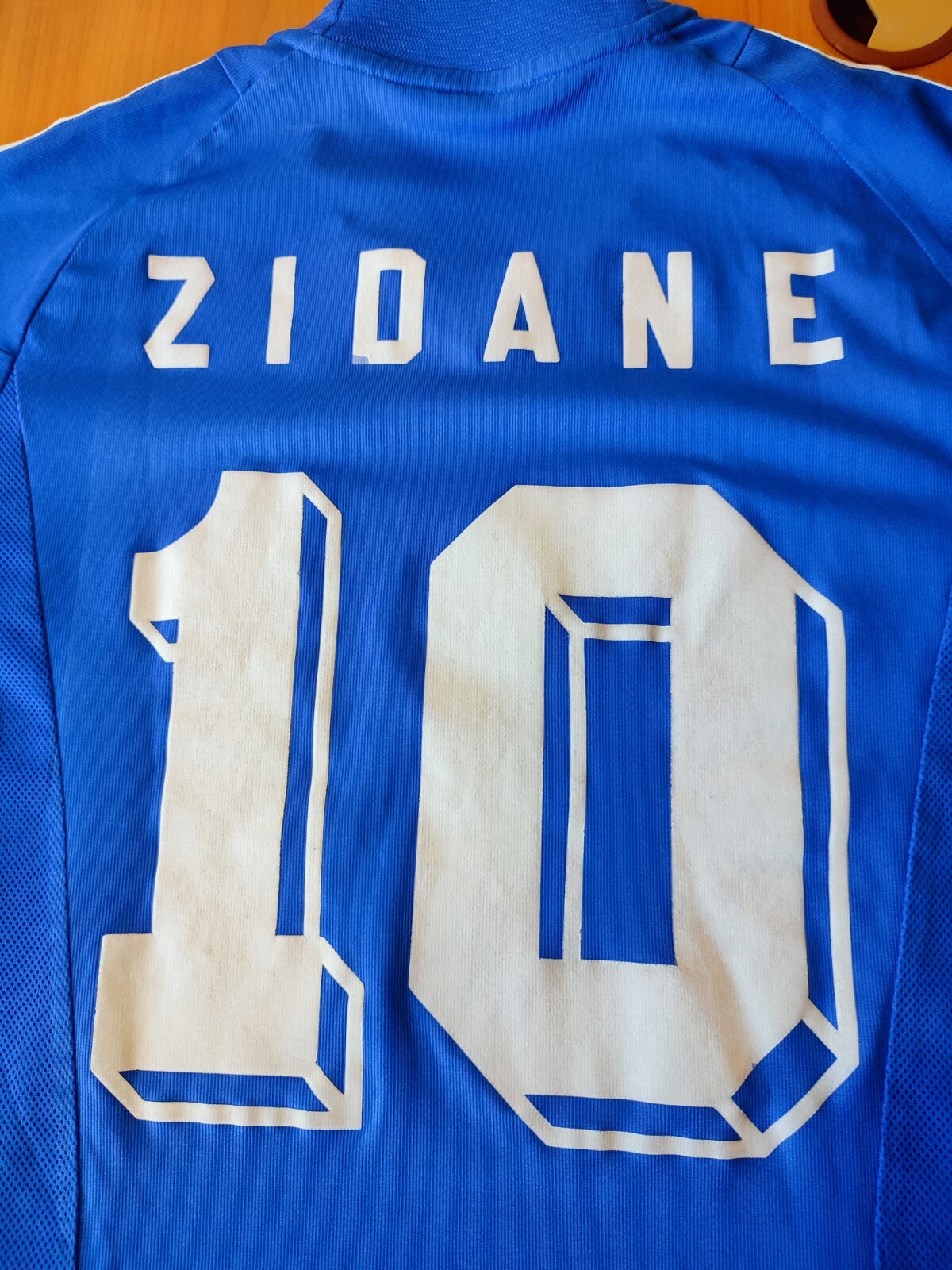France 2002 2003 2004 home Size L Adidas shirt jersey football soccer kit Zidane