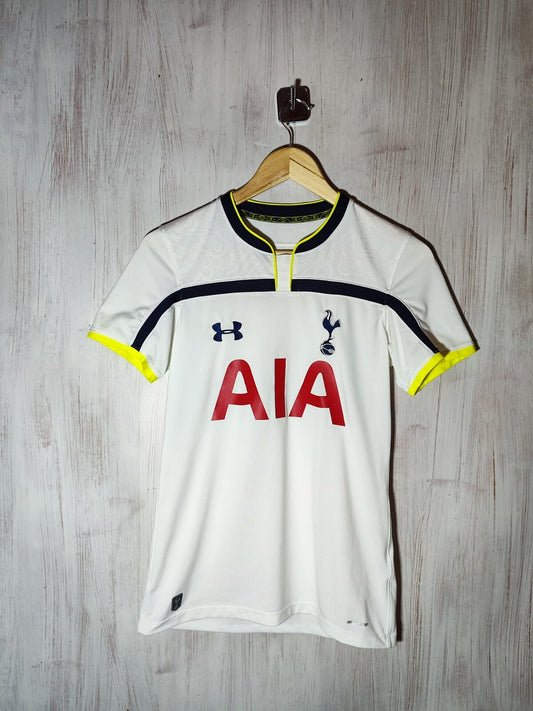Tottenham Hotspur 2014 2015 home Size S Under Armour Spurs shirt jersey kit tee