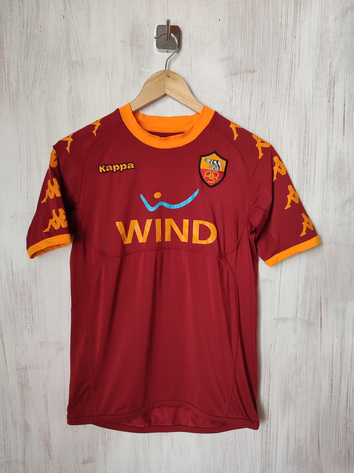 kids AS Roma 2010 2011 home Youth XL shirt jersey football soccer kit Borriello