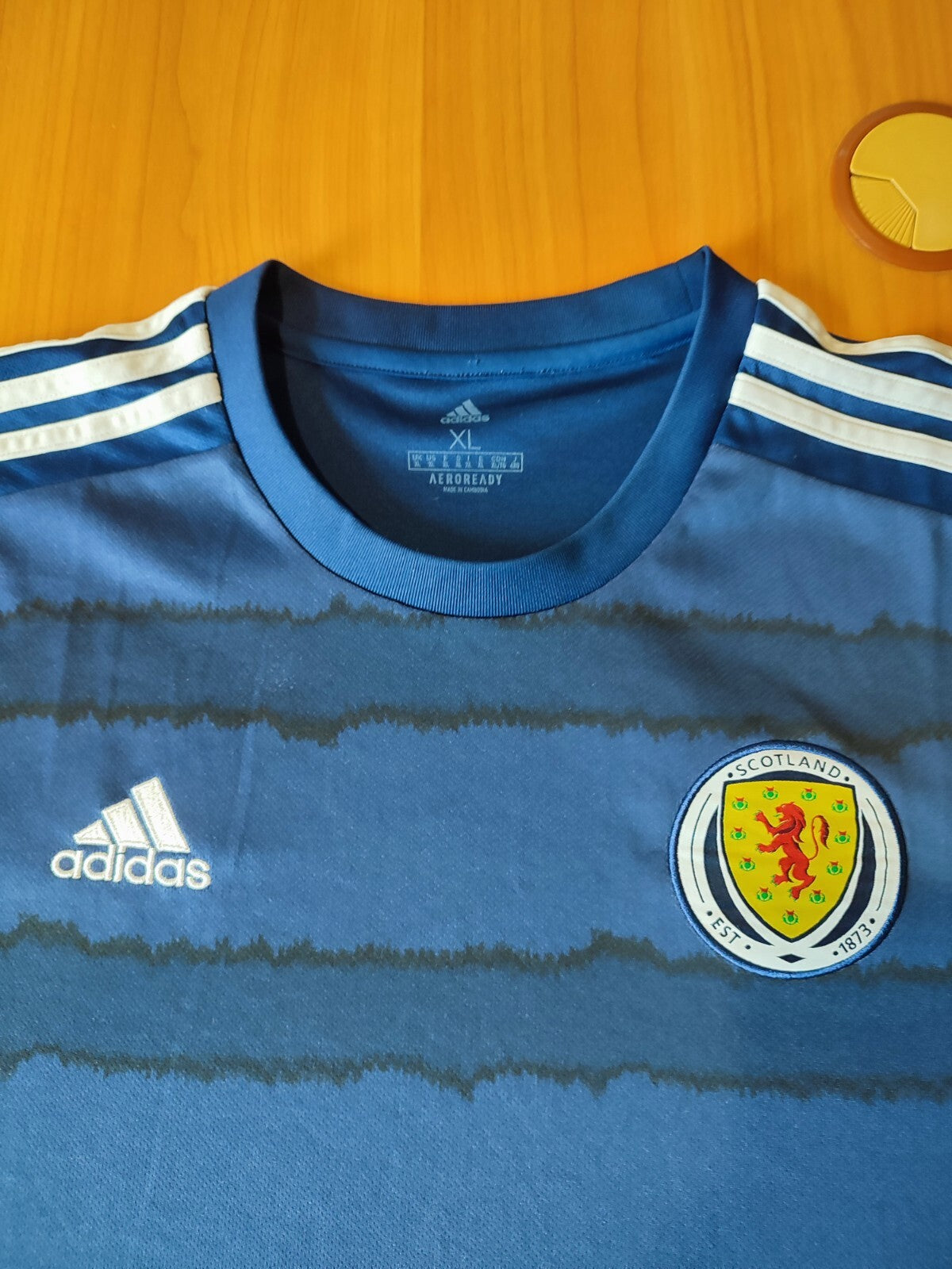 Scotland national team 2020 2021 home Sz XL Adidas shirt jersey football soccer
