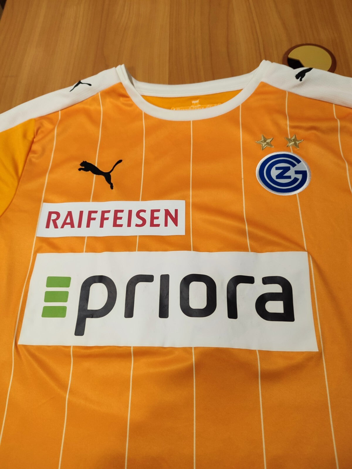 Grasshoppers Club Zurich 2016 2017 away Size L football shirt jersey kit Kamberi