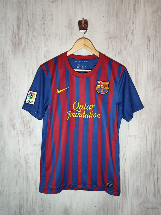 FC Barcelona 2011 2012 home Size S Nike shirt jersey Barca soccer fotball kit