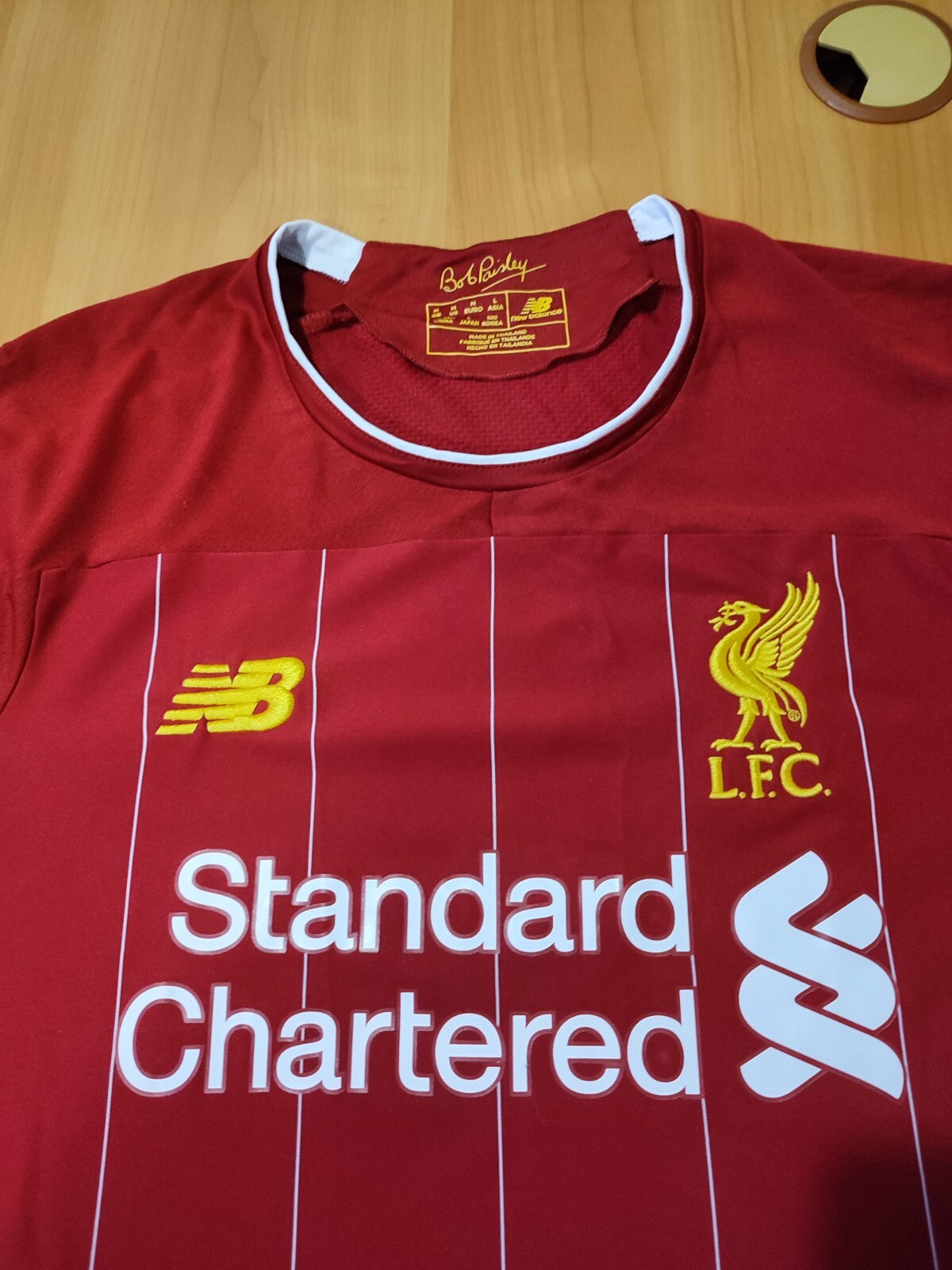 FC Liverpool 2019 2020 home Size M shirt soccer football jersey kit maillot tee