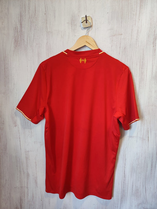 FC Liverpool 2015 2016 home Size M New Balance shirt soccer jersey football kit