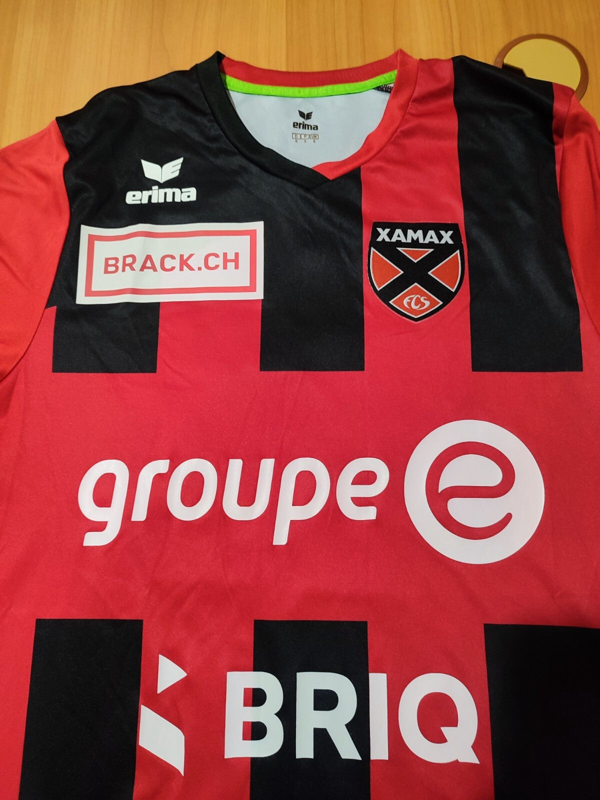 Neuchatel Xamax 2020 2021 Tia Size S Erima football shirt jersey soccer kit tee
