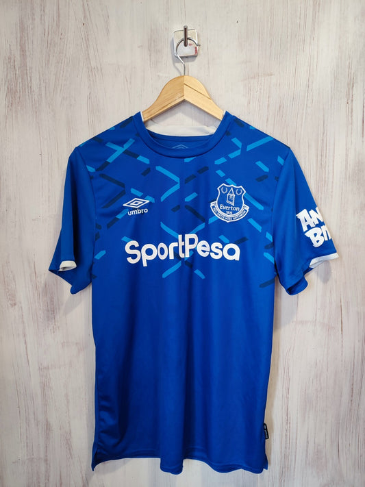 FC Everton 2019 2020 home Size L football shirt jersey maillot soccer kit Umbro