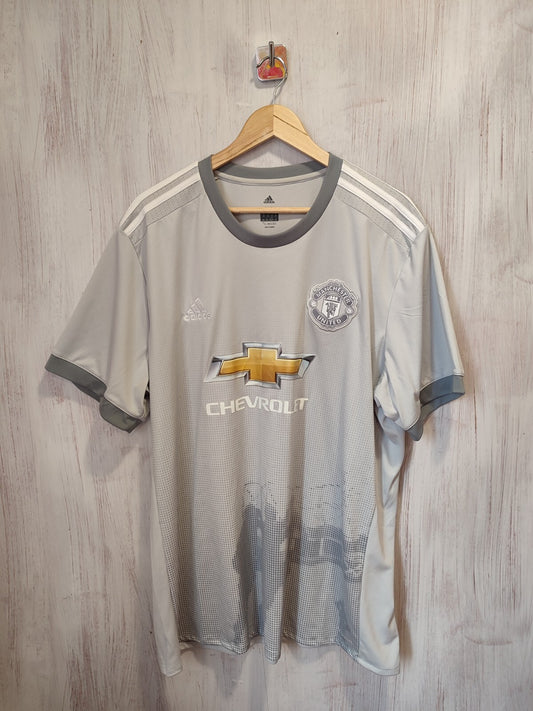Manchester United 2017 2018 3rd Size 2XL football soccer shirt jersey third XXL
