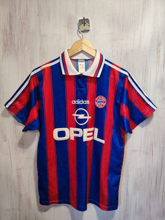 FC Bayern Munich 1995 1996 1997 home Size S kit shirt jersey soccer football tee