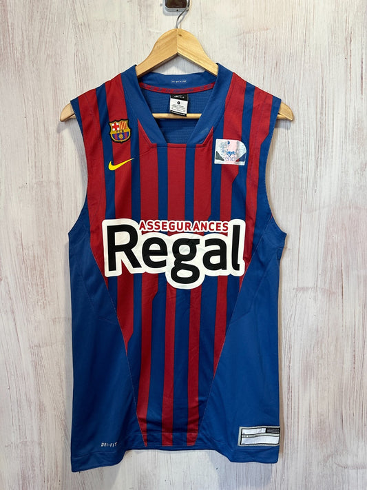 Barcelona 2011 2012 Nike Size S basketball shirt jersey kit Barca 11/12 Small