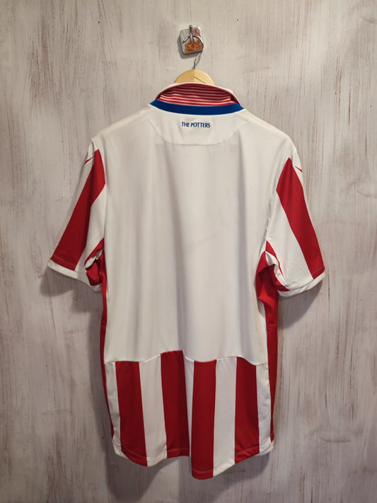 Stoke City 2016 2017 home Size 3XL Macron football shirt soccer jersey tee kit