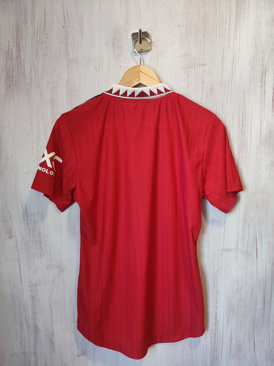 AUTHENTIC Manchester United 2022 2023 home Sz S jersey shirt football kit Adidas